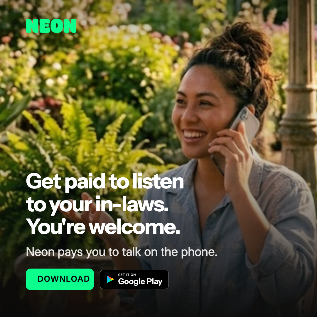 Neon Mobile Facebook ad