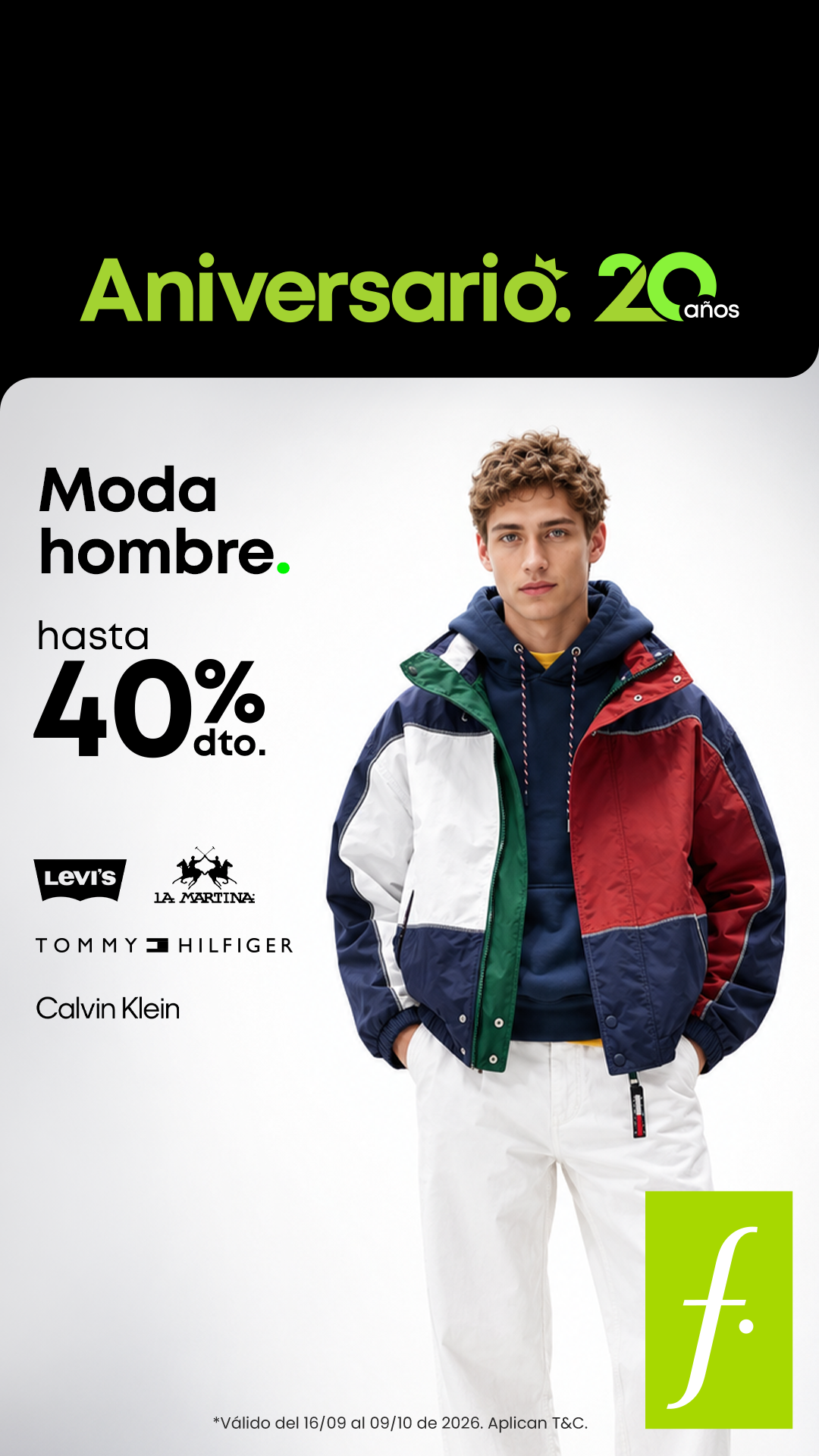 Falabella Colombia Facebook ad: Aniversario Falabella