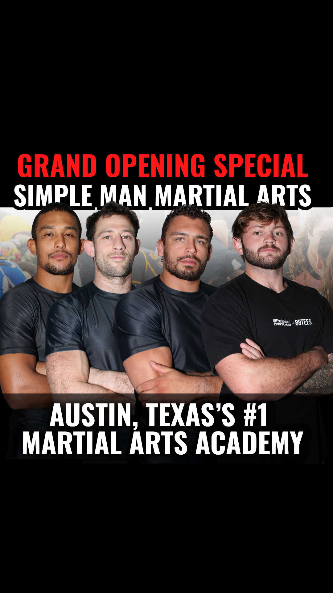 Simple Man Martial Arts Facebook ad from Dec 20, 2025