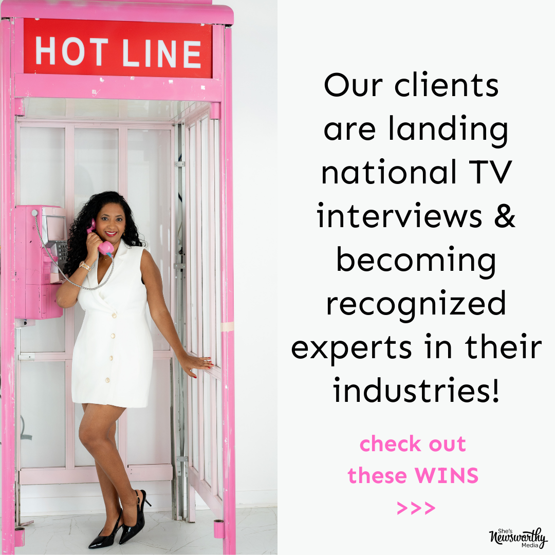 She's Newsworthy Media Inc. Facebook ad