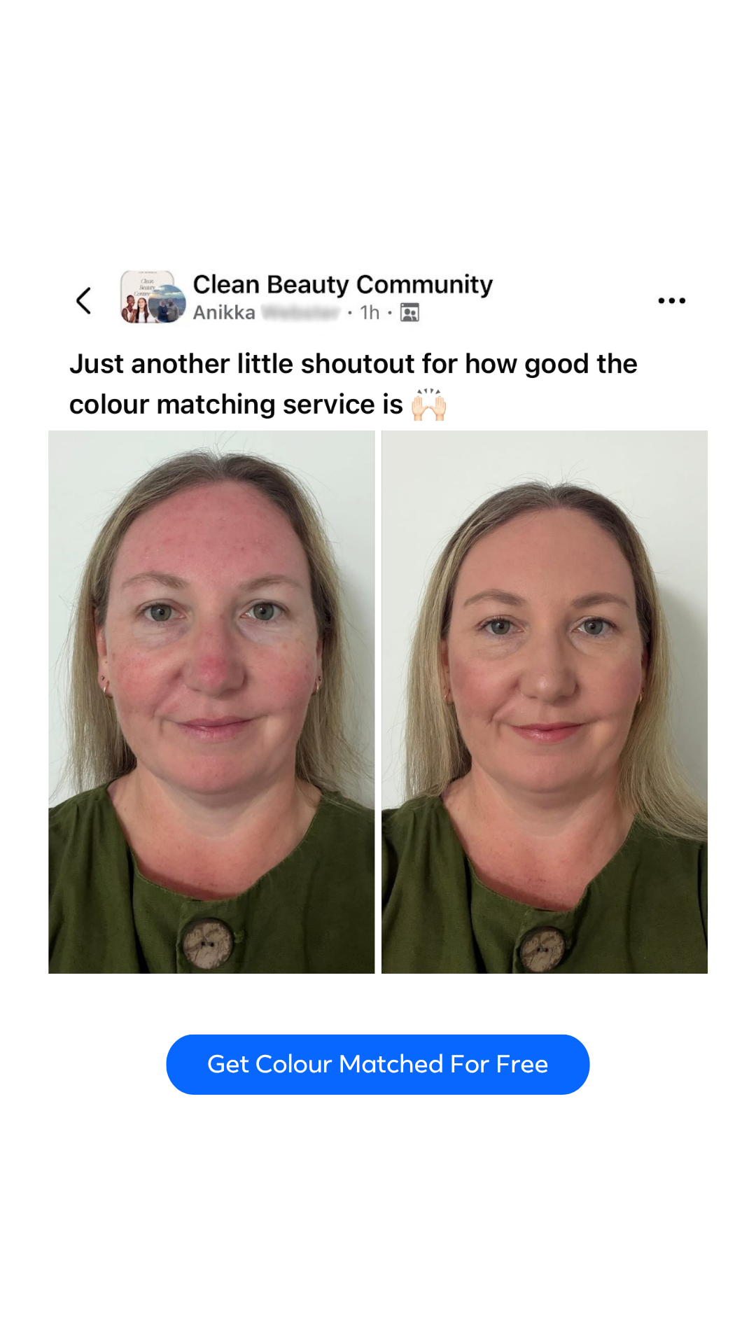 Lust Minerals Facebook ad