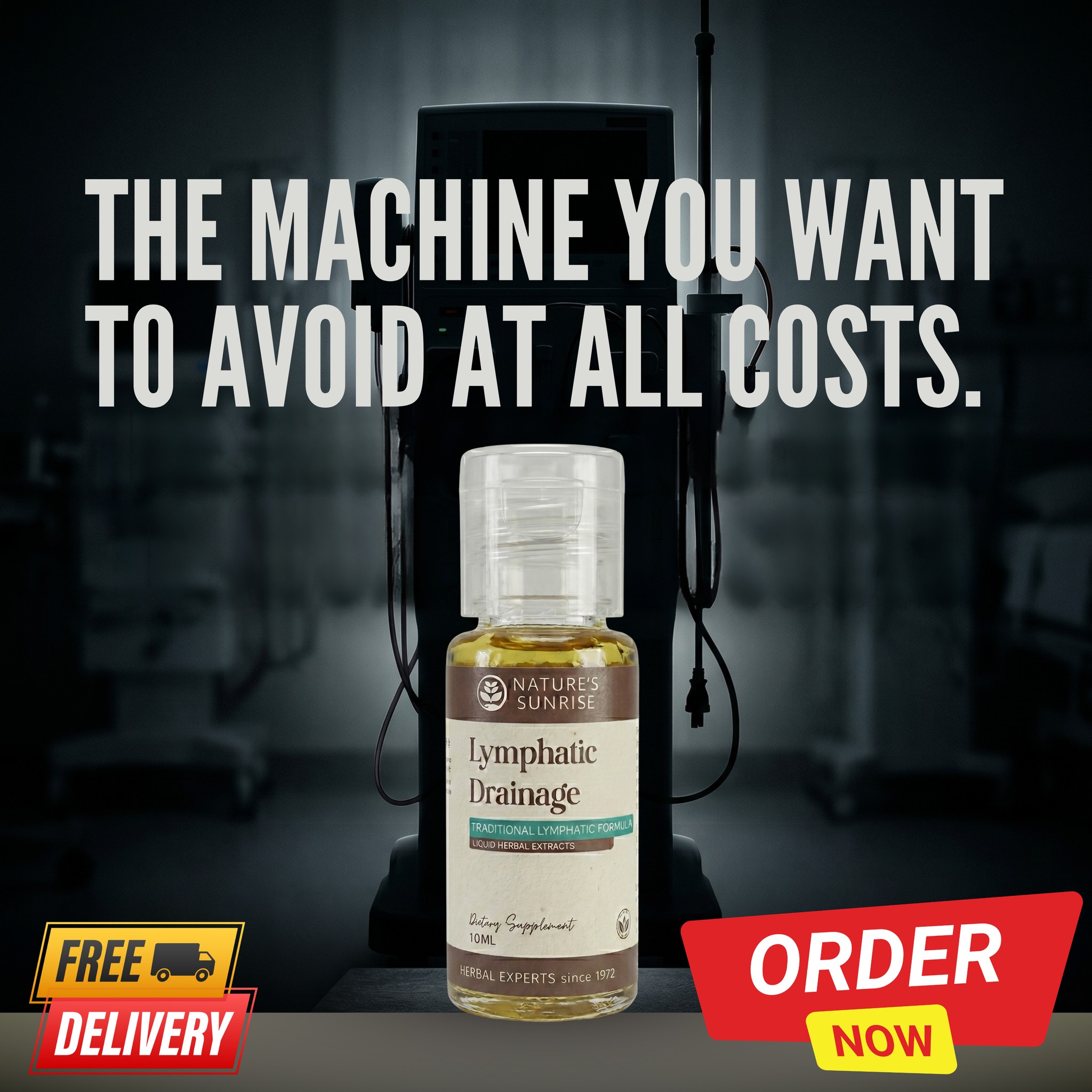 Nature's Sunrise - Lymphatic Support Drops Facebook ad