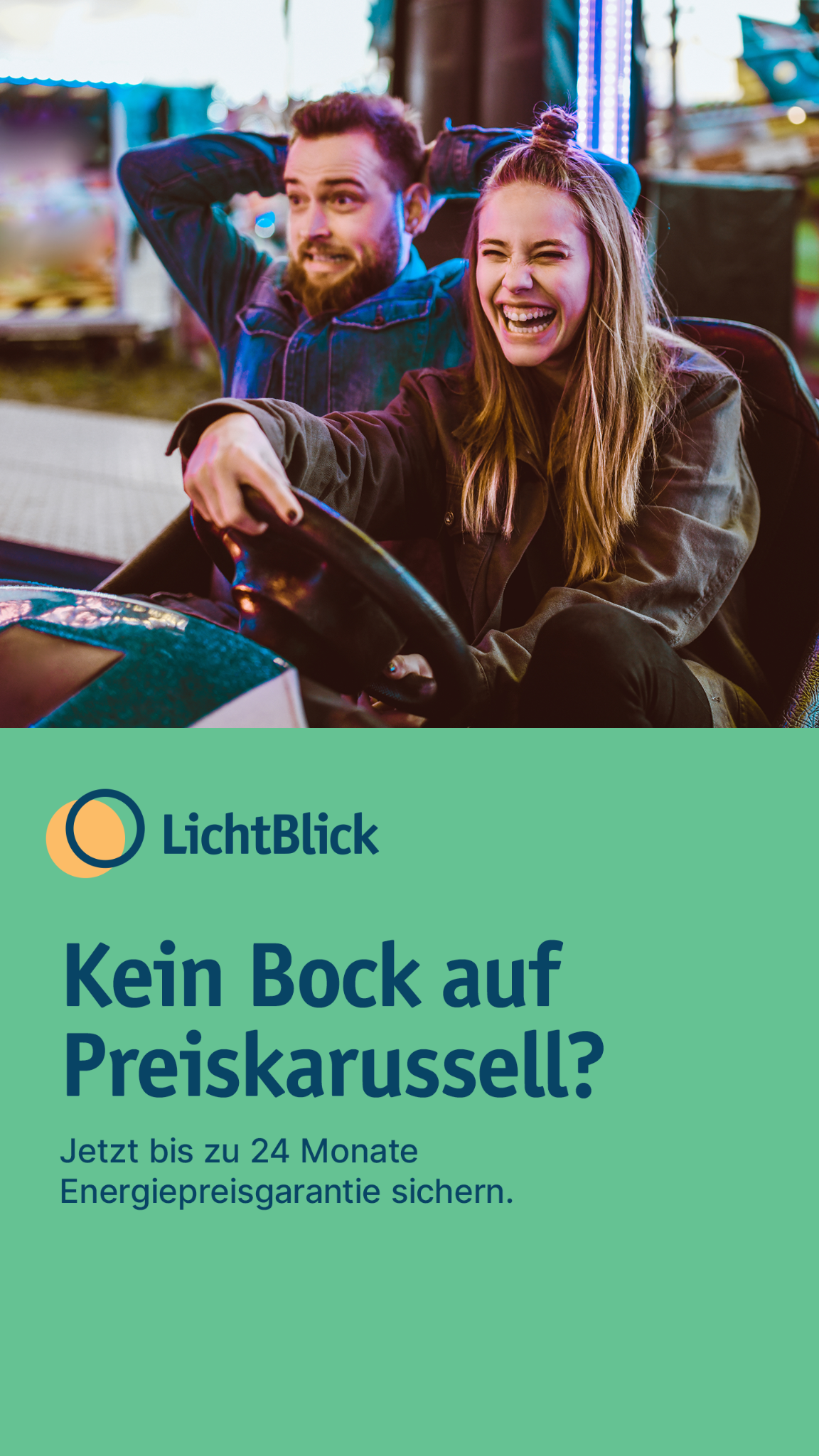 LichtBlick Facebook ad