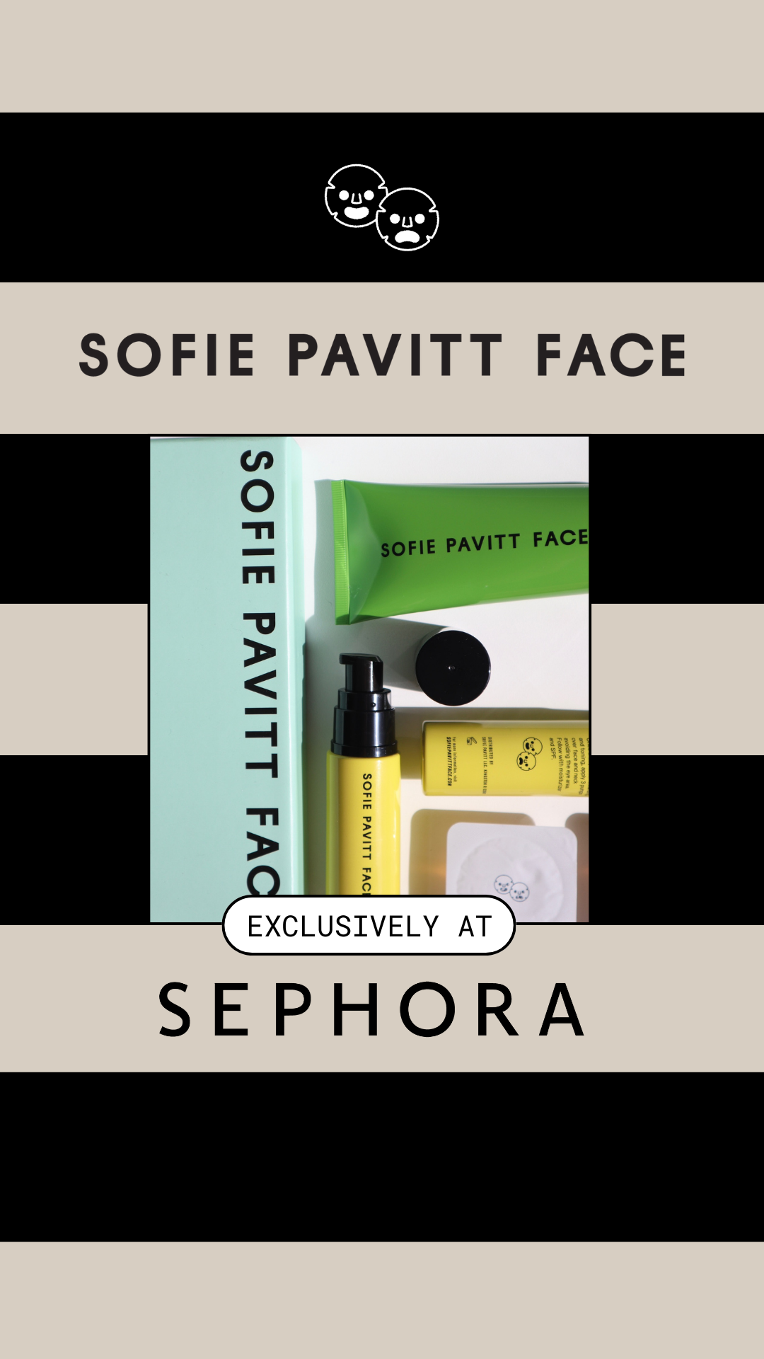Sofie Pavitt Face Facebook ad