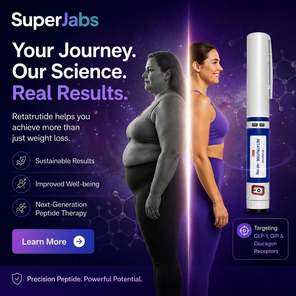 SuperJabs Facebook ad: Jabs made easy. Finally