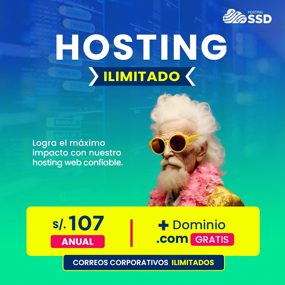Hosting SSD Facebook ad