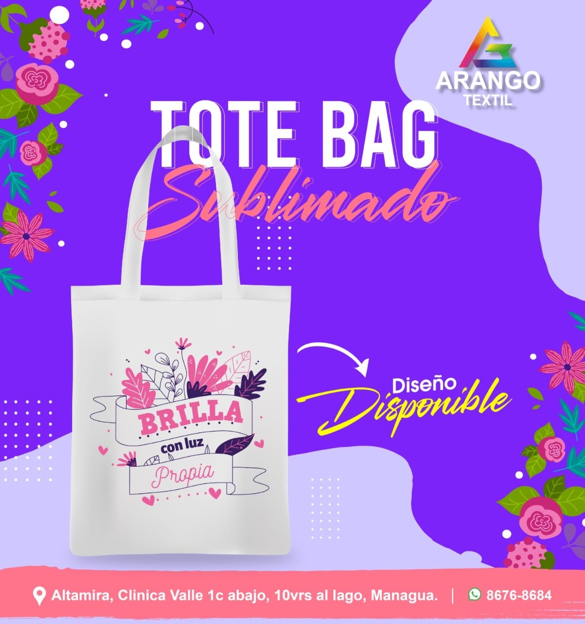 arangotextil Facebook ad from Mar 28, 2025