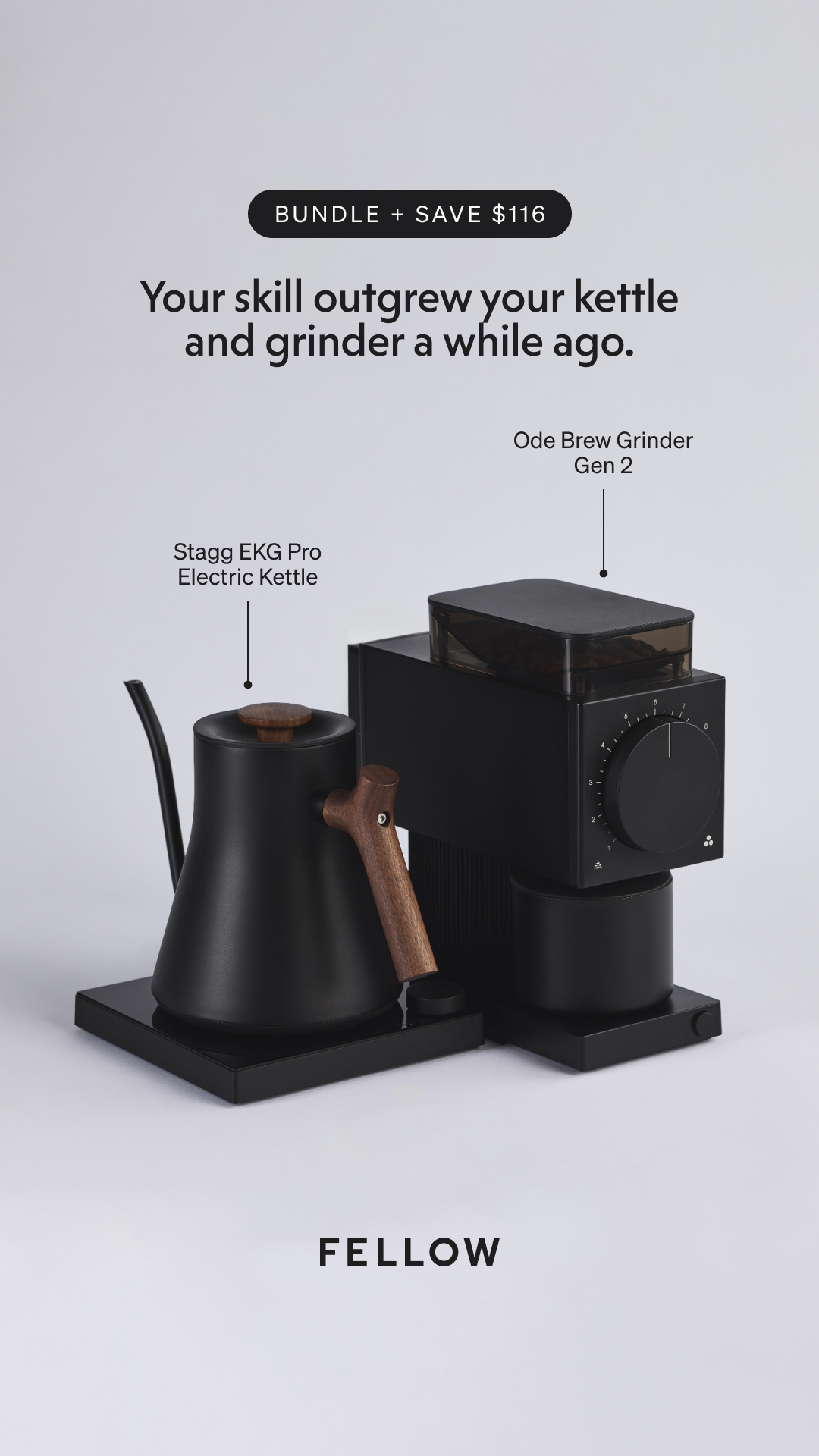 Fellow Facebook ad: The Electric Kit: Save Up To $166