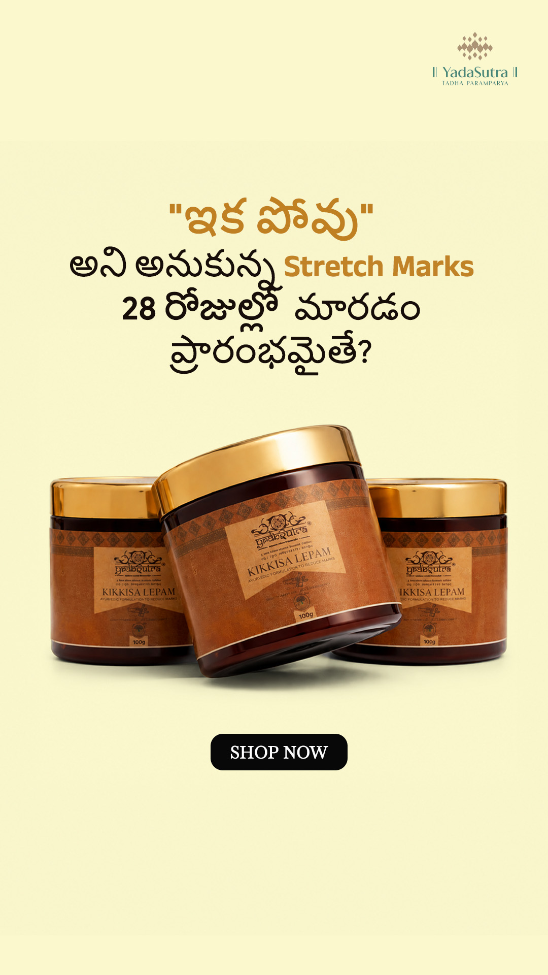 Yadasutra Ayurveda Facebook ad