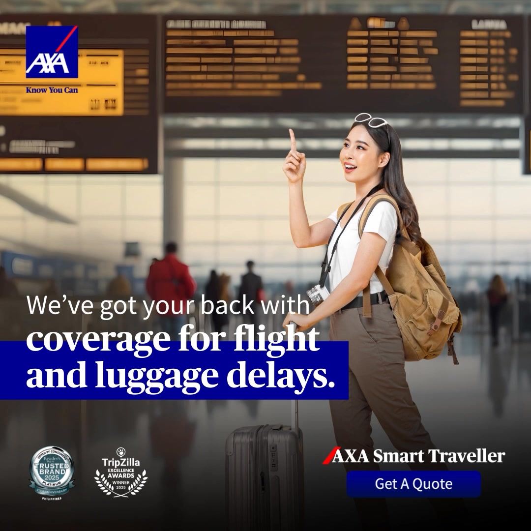 AXA Philippines Facebook ad from Jul 28, 2026
