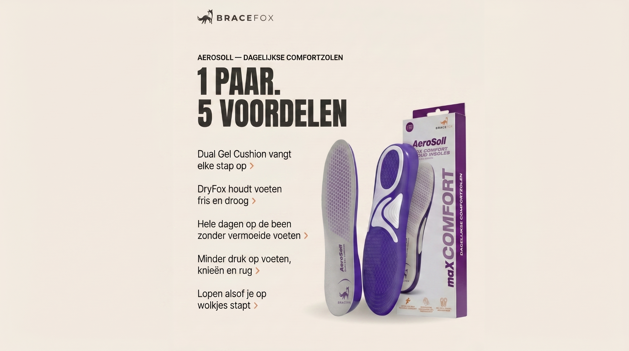 Bracefox Facebook ad