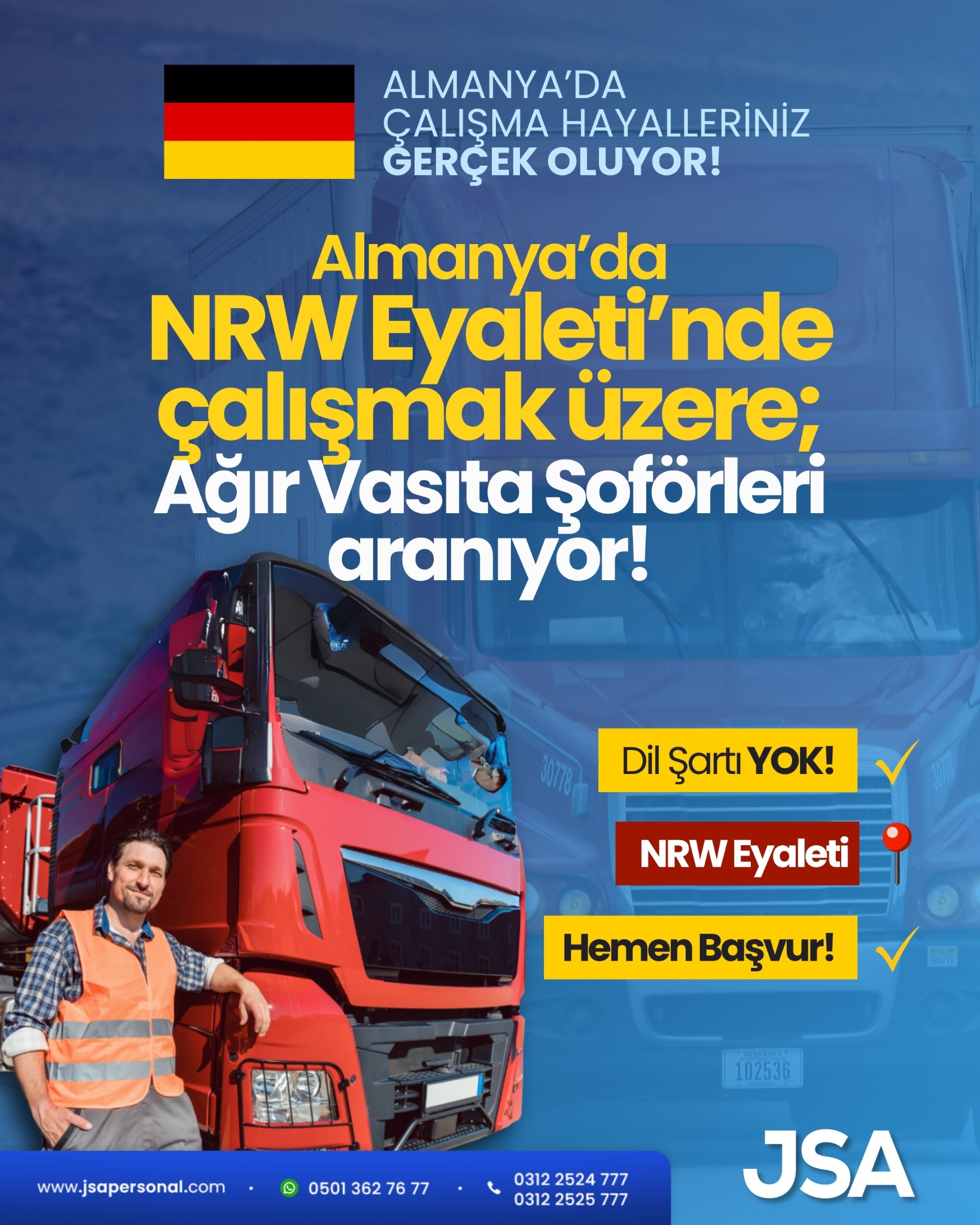 JSA Personal Facebook ad: Ücretsiz Başvur