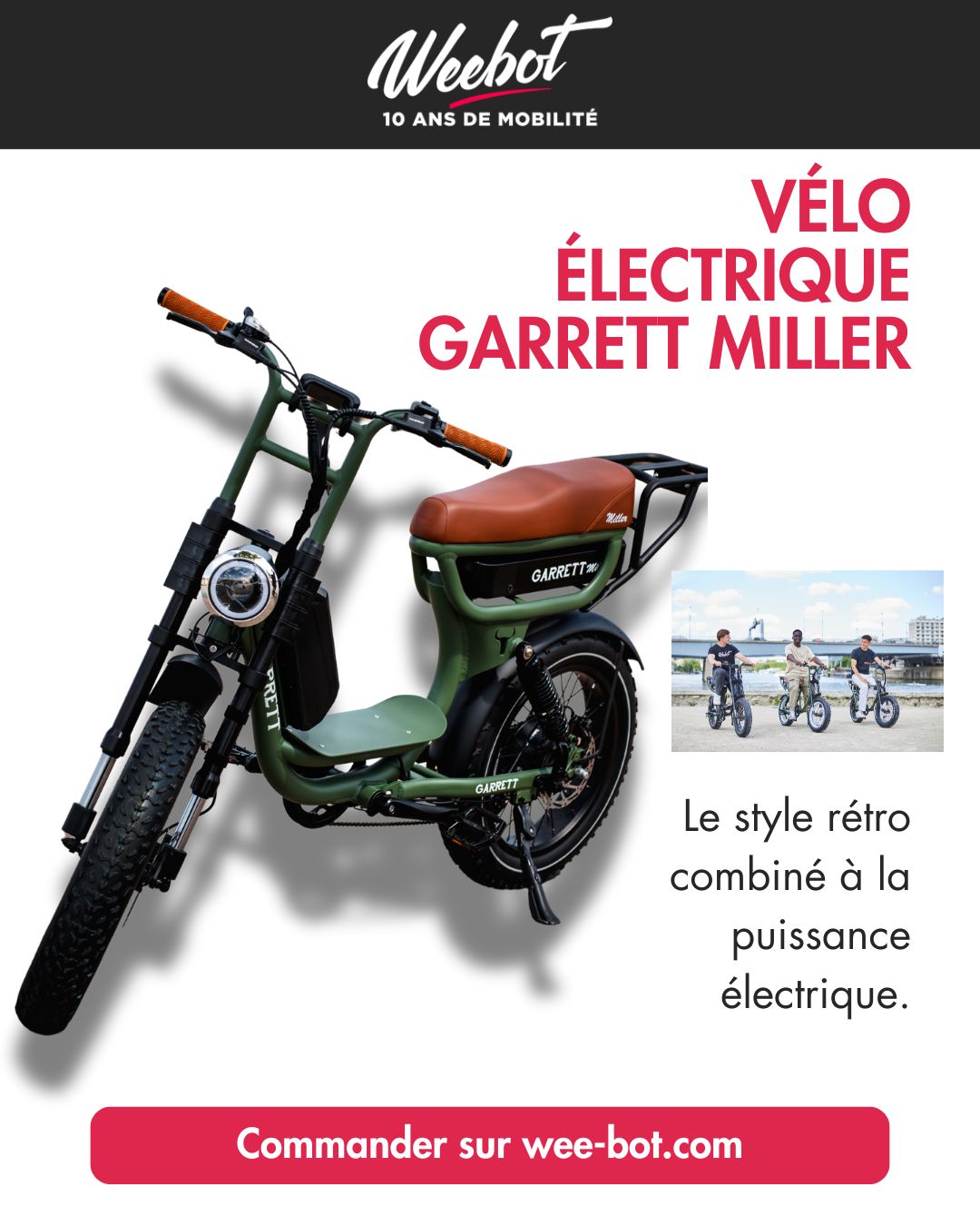 Weebot Facebook ad: Paiement en 48 fois
