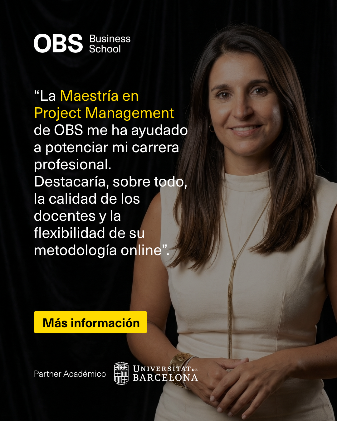 OBS Business School Facebook ad