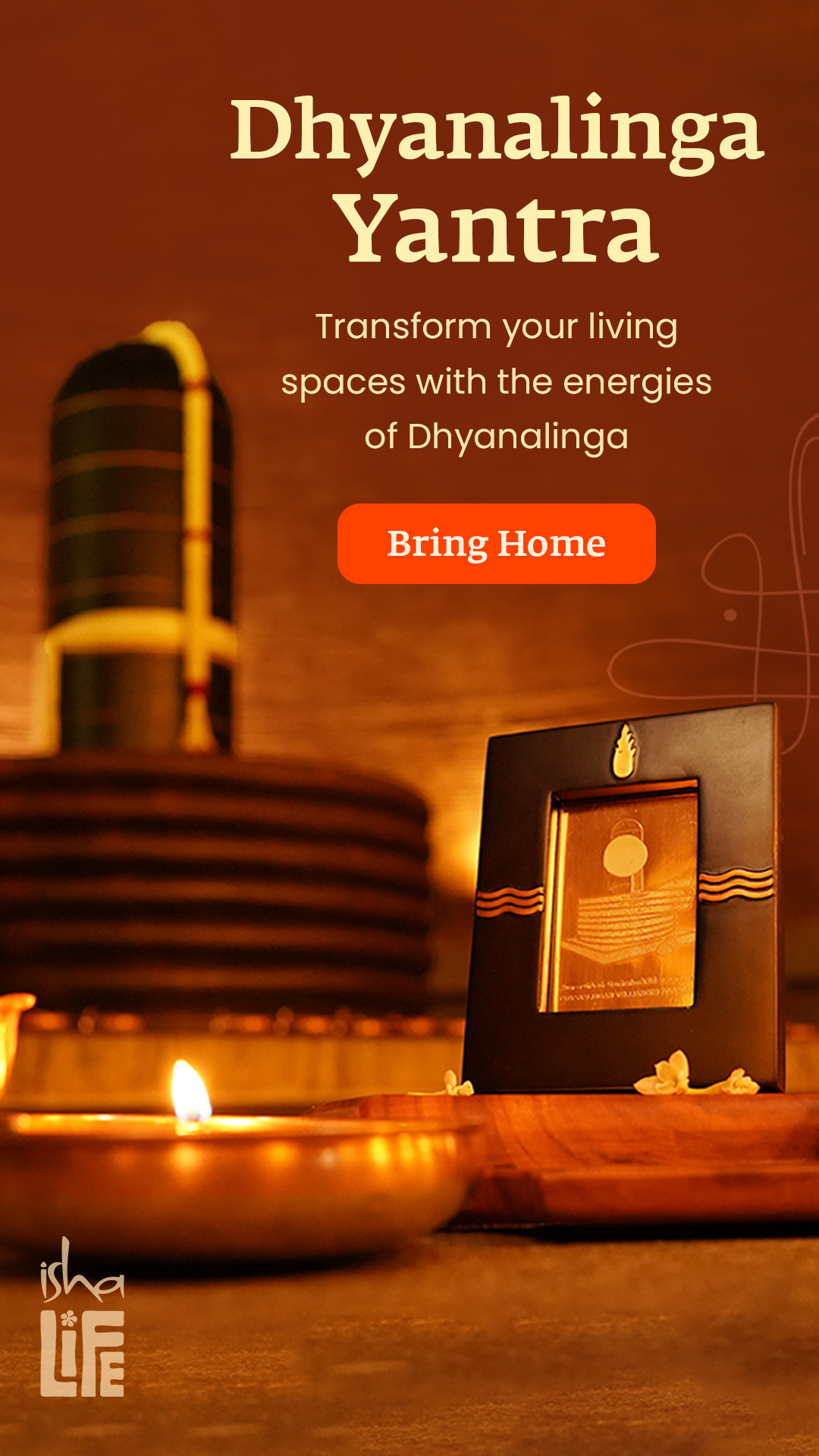 Isha Life Facebook ad