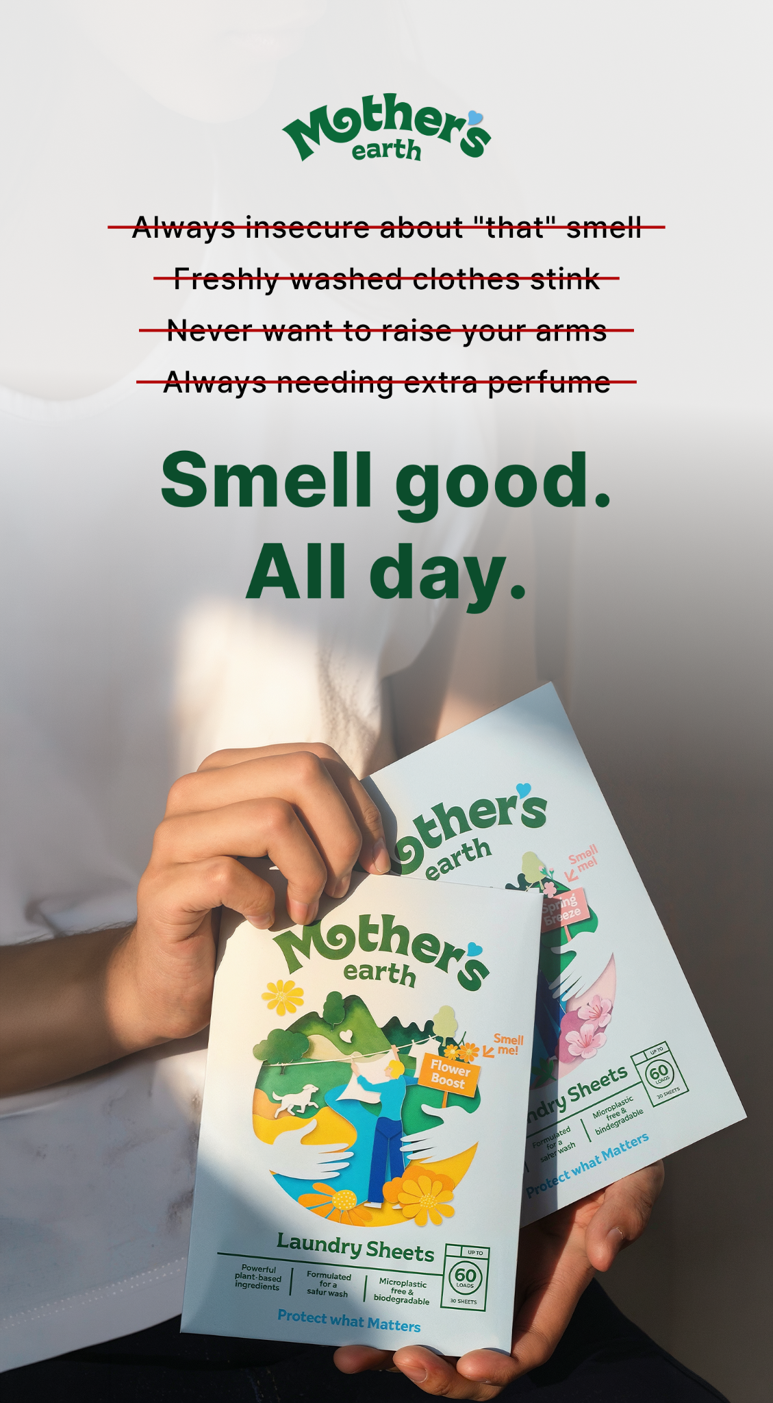 Mothers Earth Facebook ad