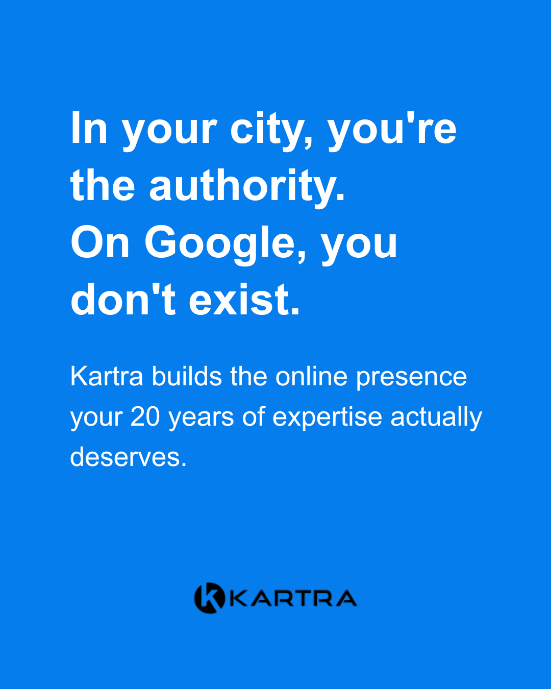 Kartra Facebook ad