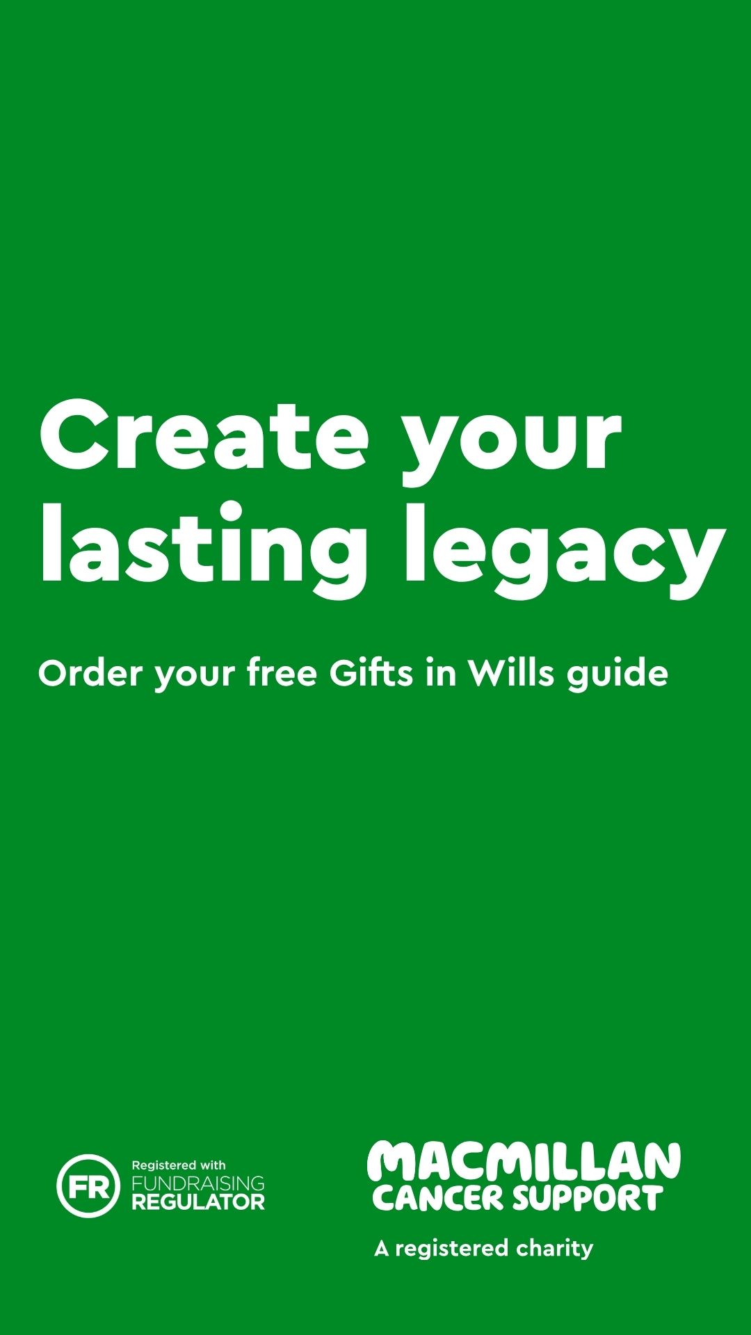 Macmillan Cancer Support Facebook ad from Aug 3, 2026