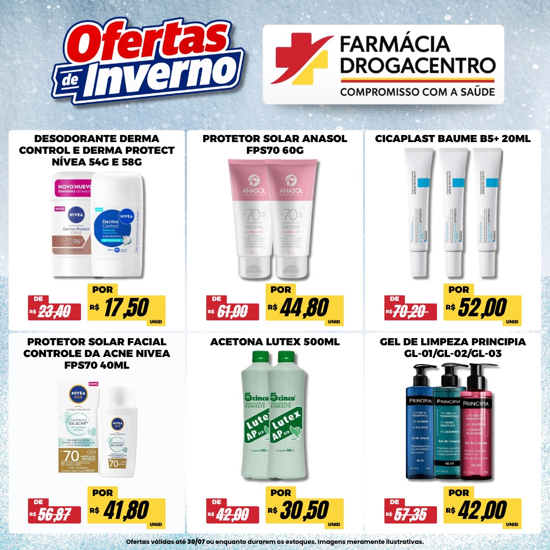 Farmácia Drogacentro - Cidade Gaúcha Facebook ad: Na Drogacentro, as ofertas de inverno já estão…