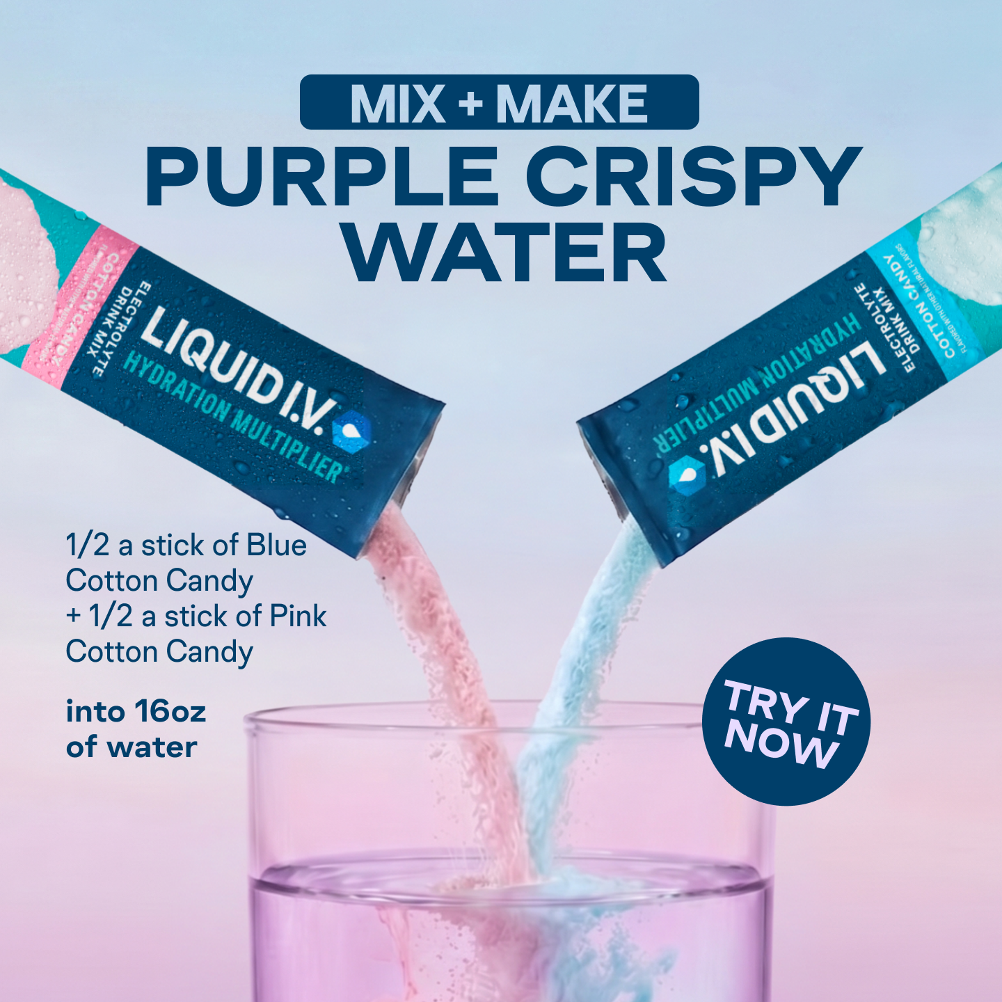 Liquid I.V. Facebook ad: The Internet's Favorite Hydration Trend