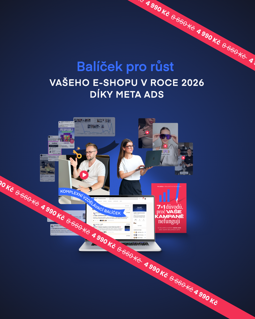 Handlíř. Facebook ad