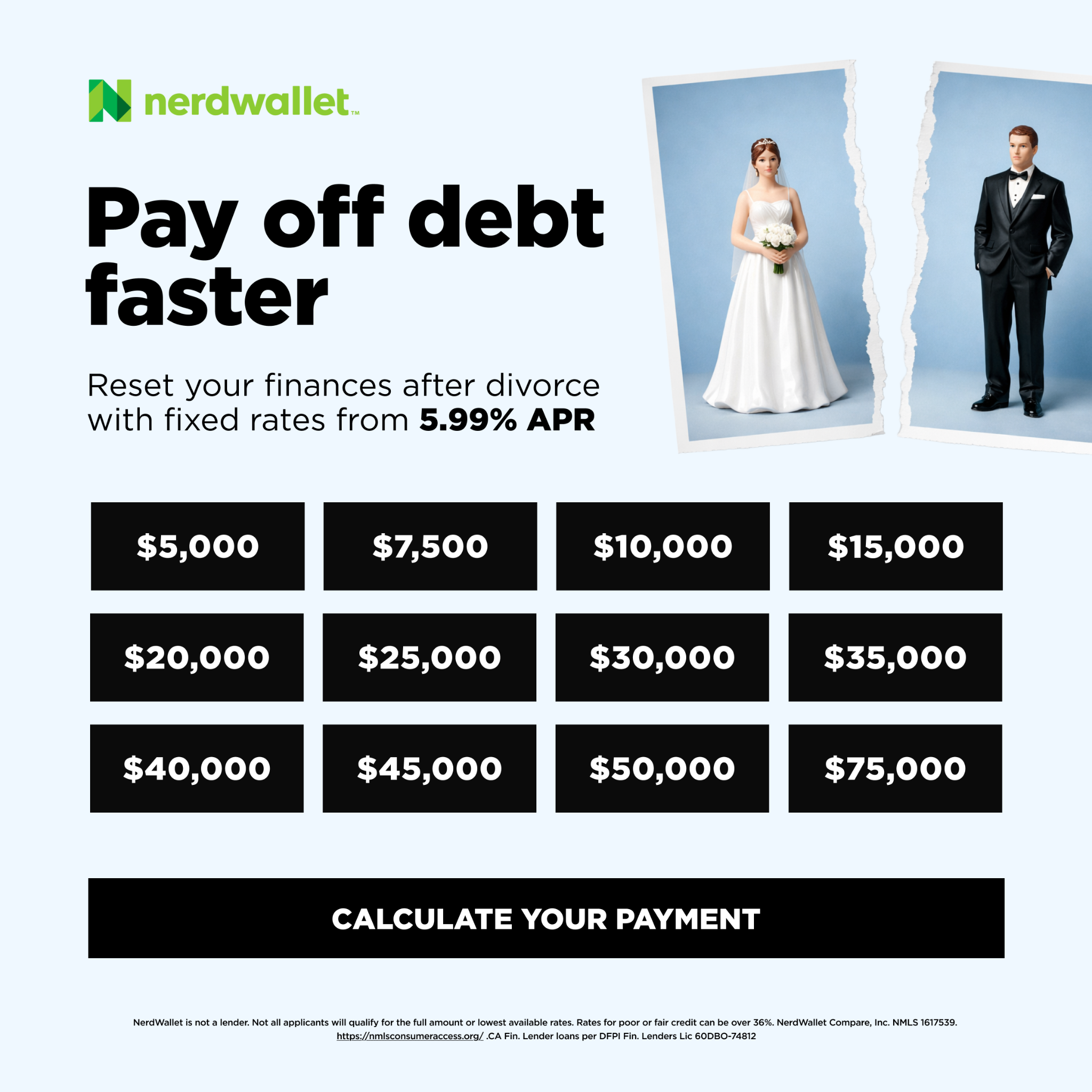 NerdWallet Facebook ad