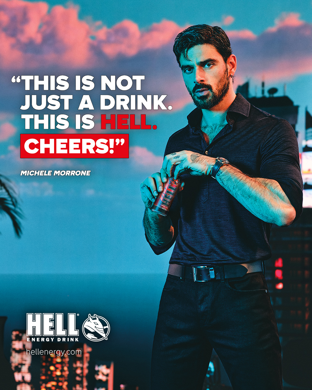HELL ENERGY Facebook ad