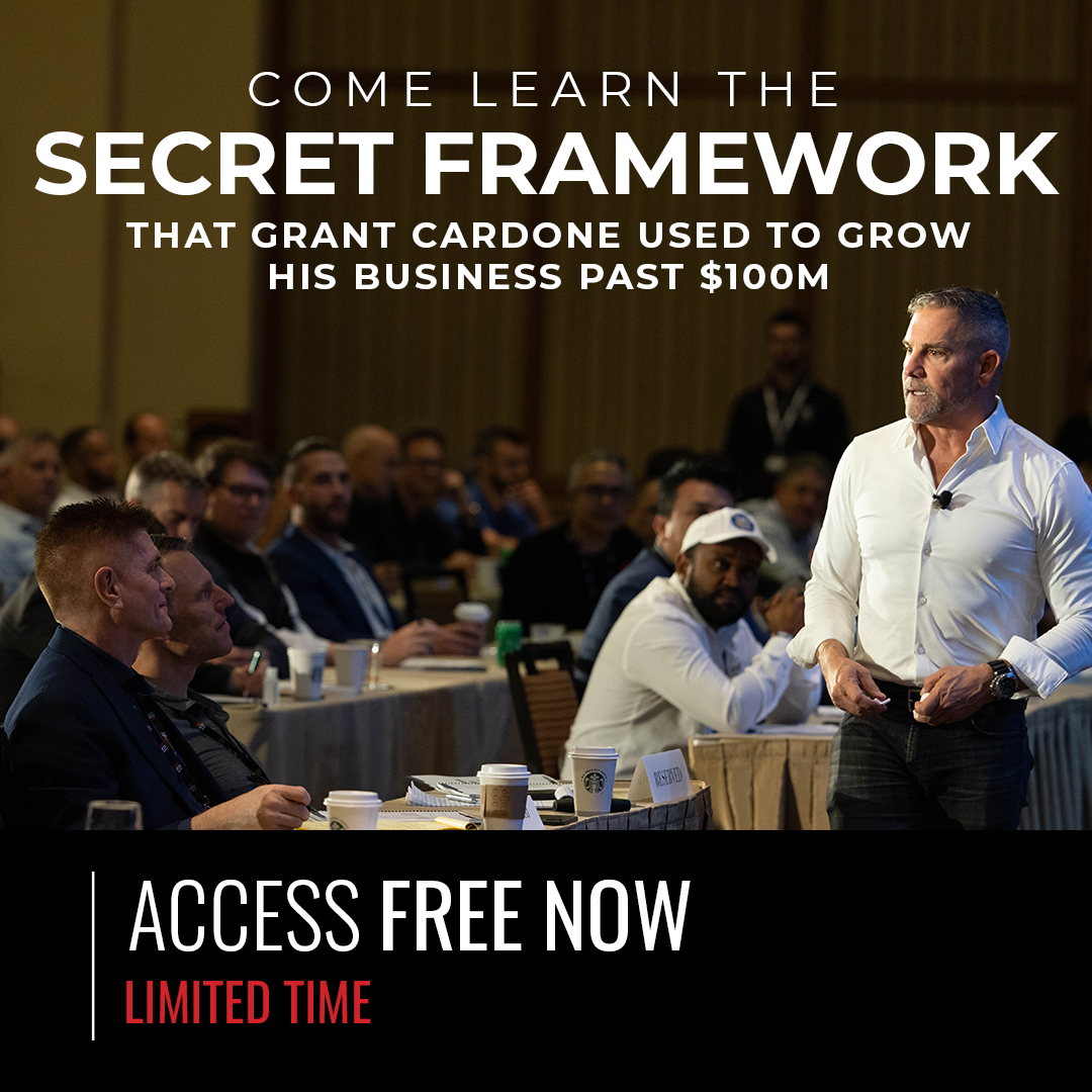 Cardone Ventures Facebook ad