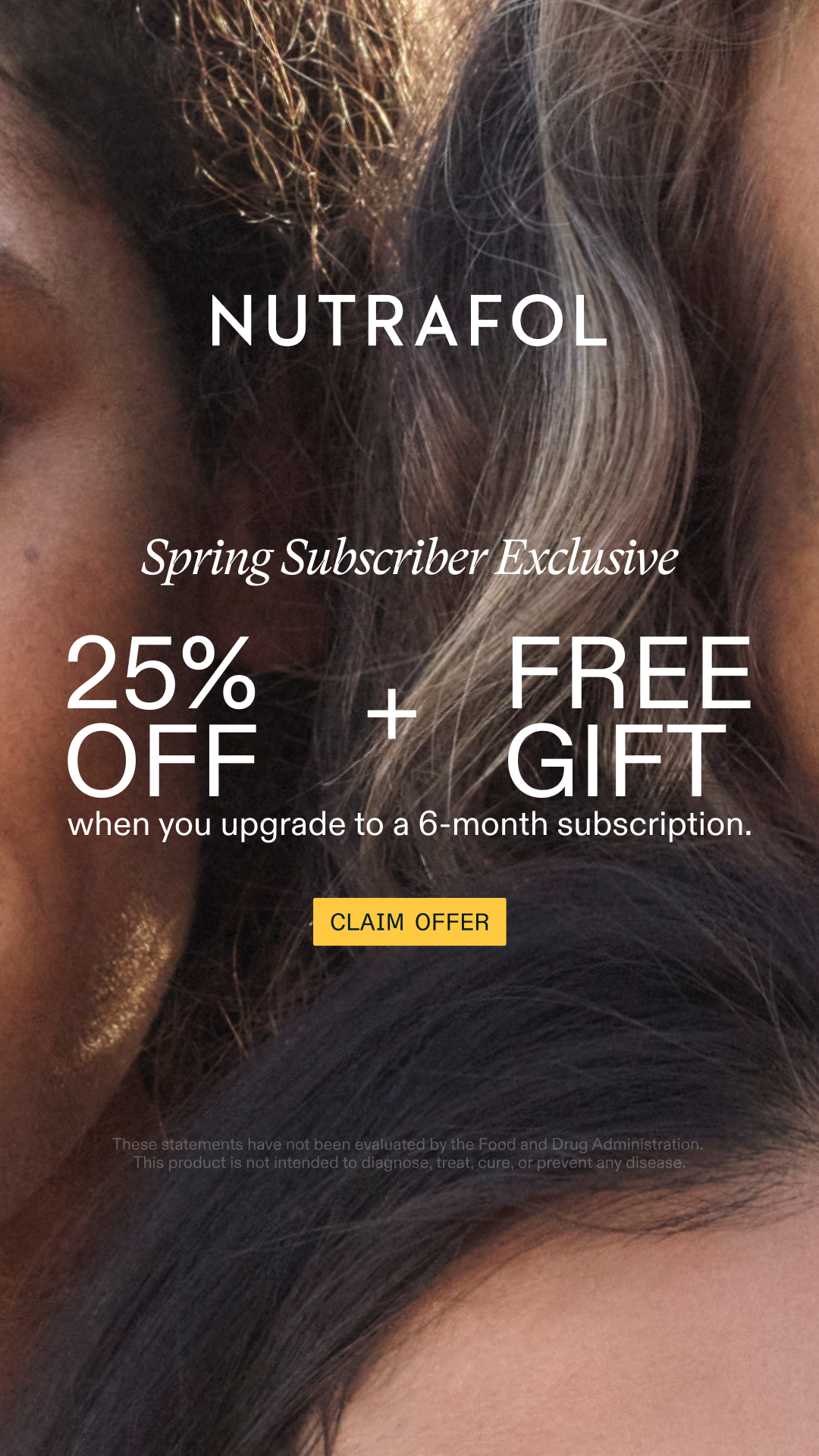 Nutrafol Facebook ad