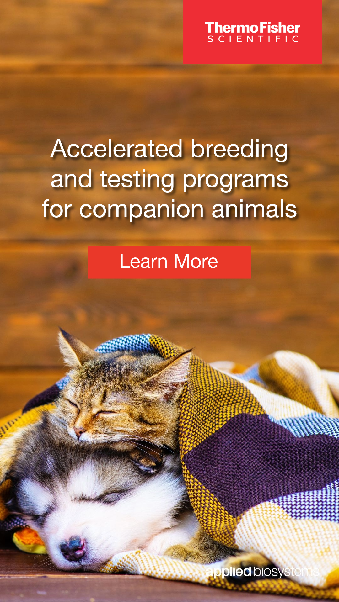 Thermo Fisher Scientific Facebook ad