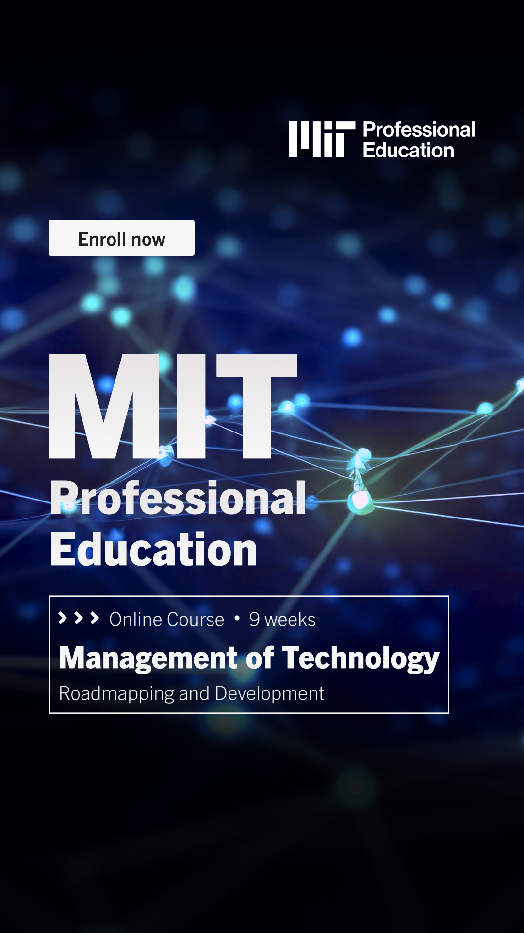 MIT Professional Education Facebook ad