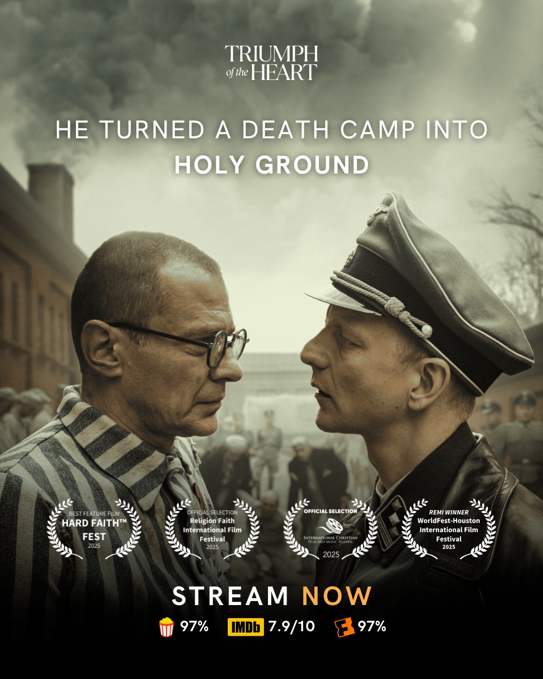Triumph of the Heart Facebook ad: See the film