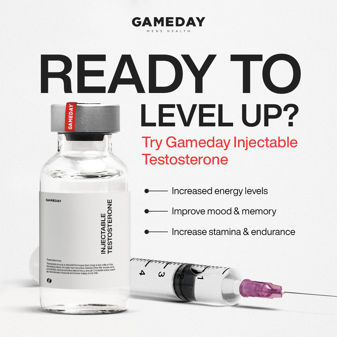Gameday Men's Health Facebook ad: Unlock your best performance