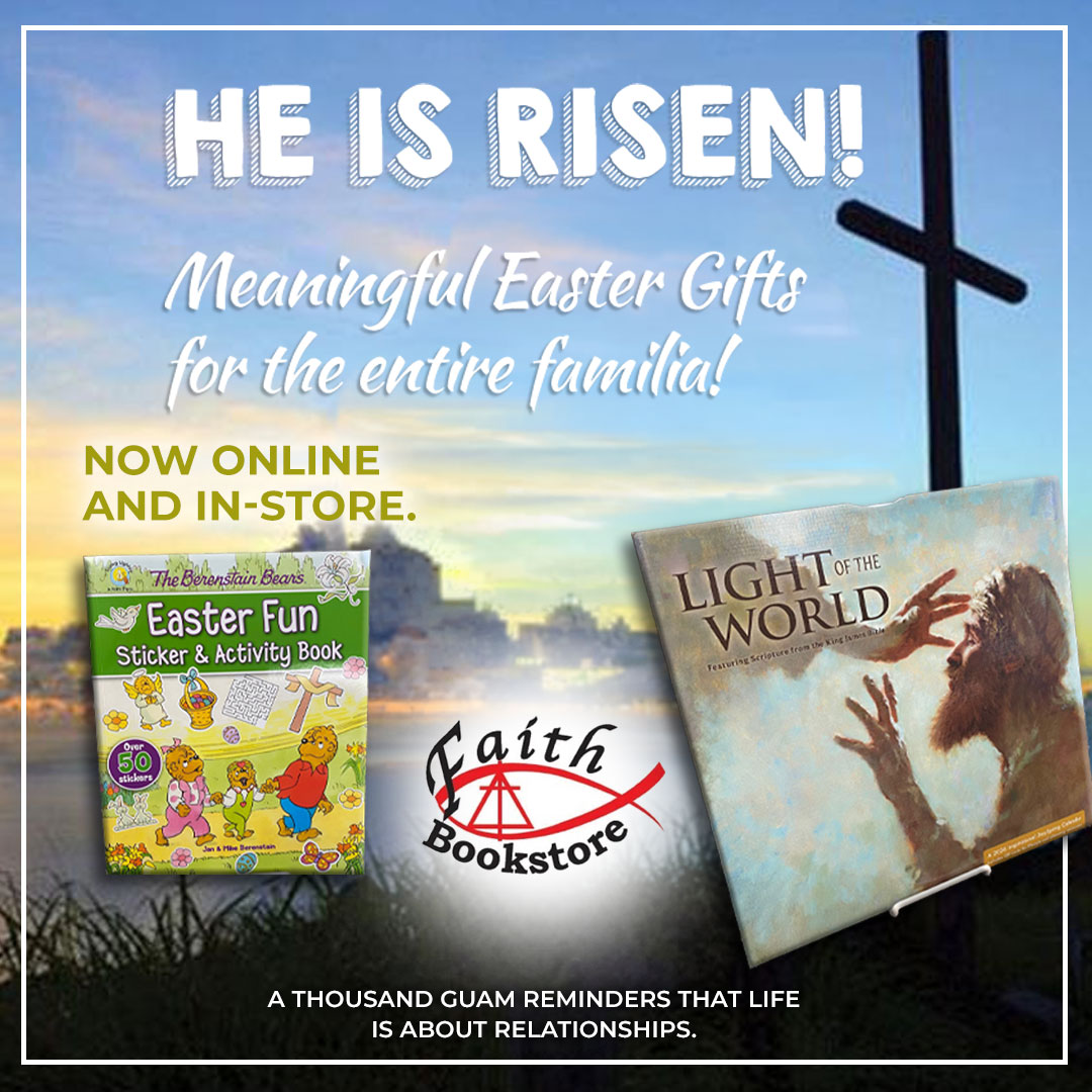 Faith Bookstore, Guam Facebook ad
