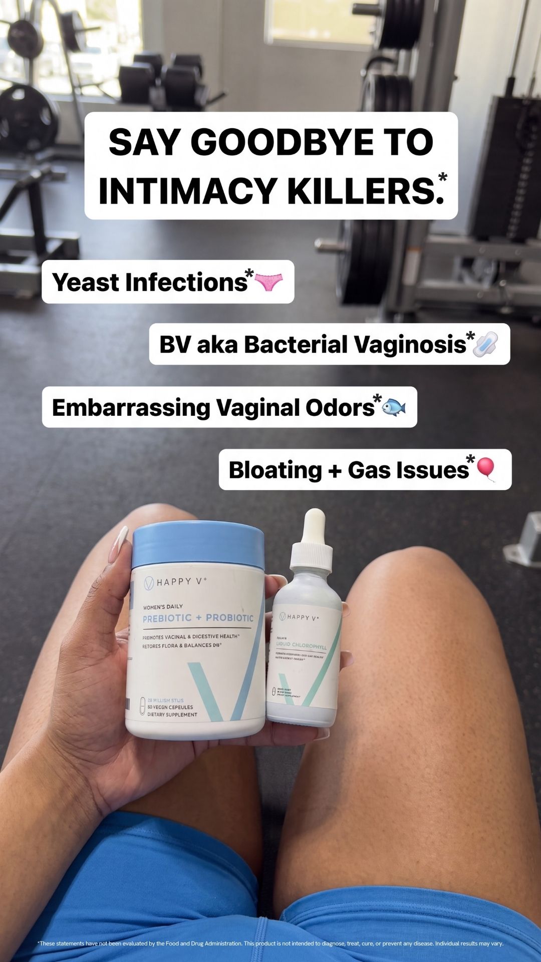 Happy V Facebook ad
