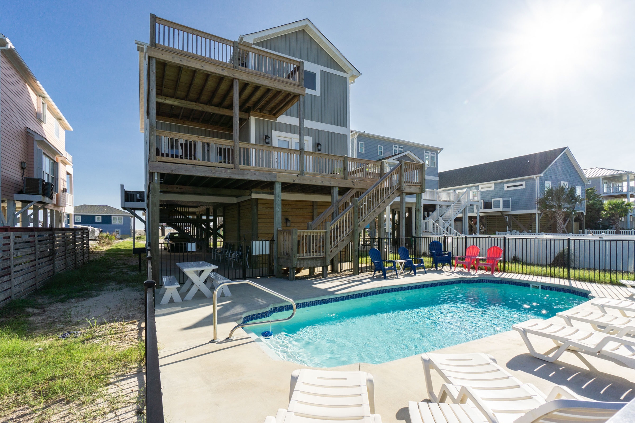 Oak Island Accommodations Facebook ad from Jun 1, 2026