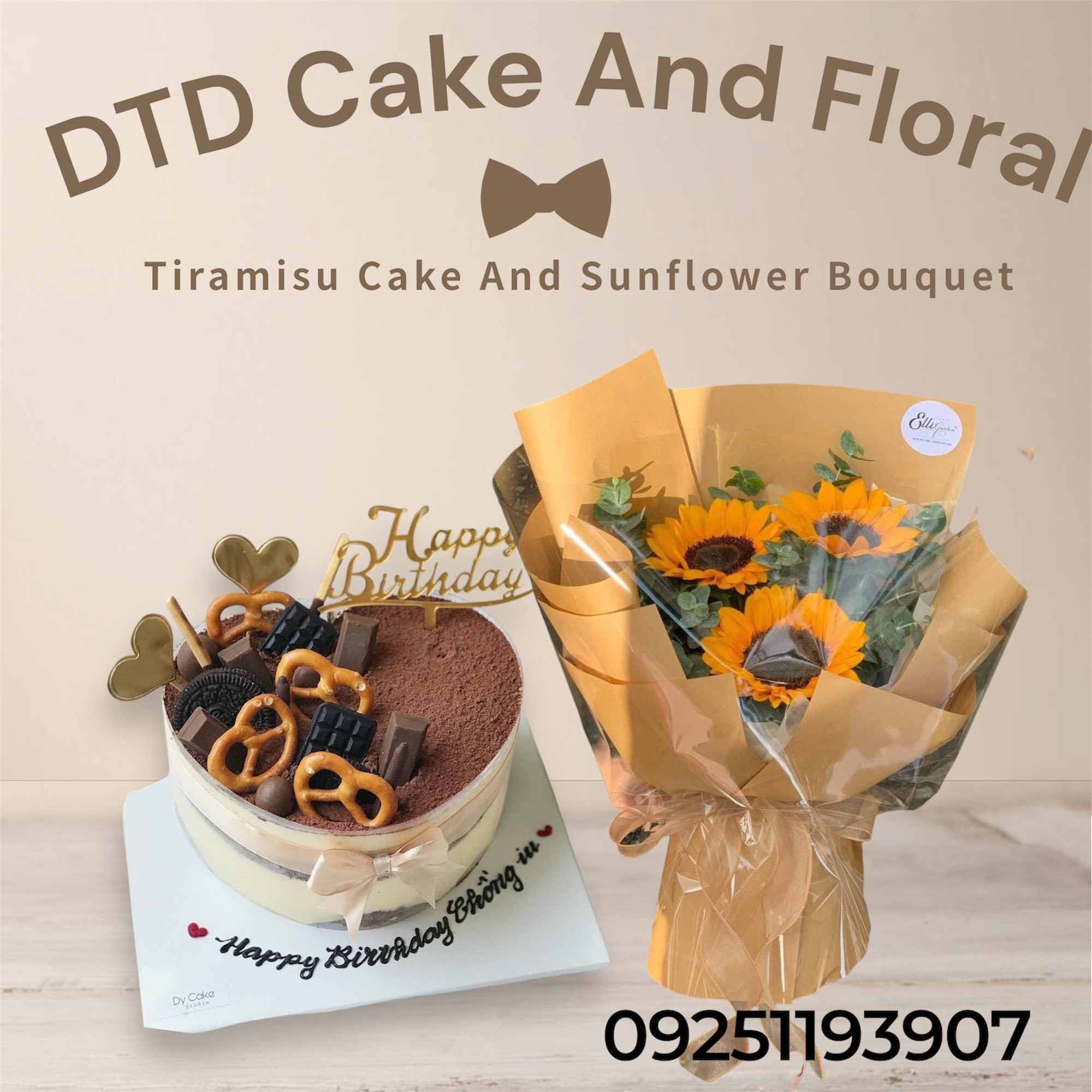 Door to door gifts&floral delivery service Facebook ad