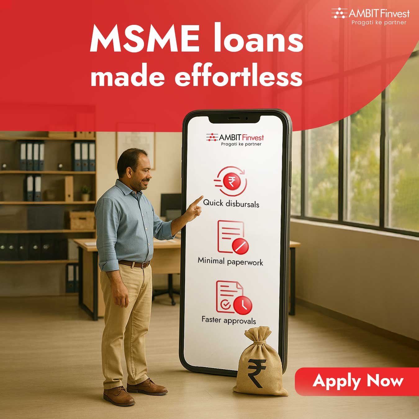 Ambit Finvest Pvt Ltd Facebook ad