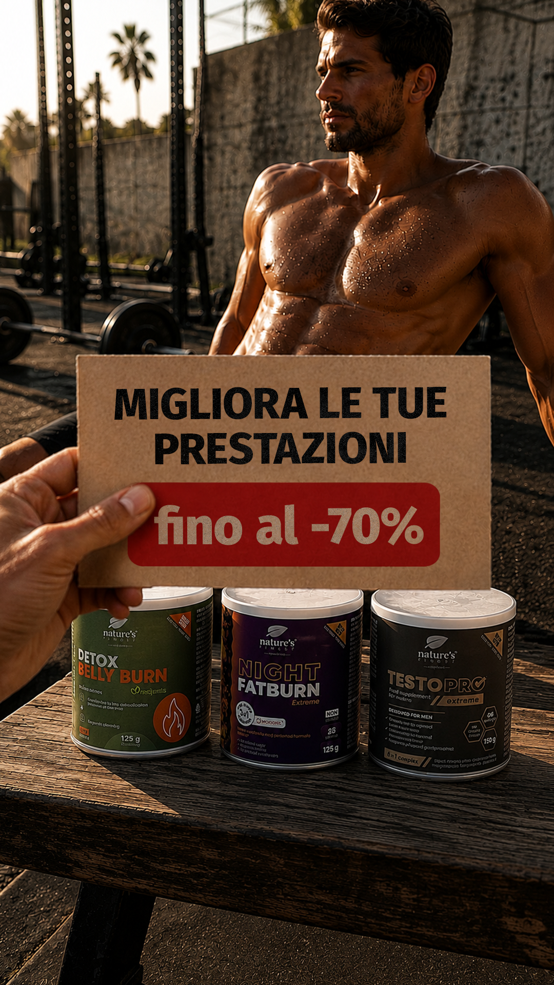 Nature's Finest Italia Facebook ad