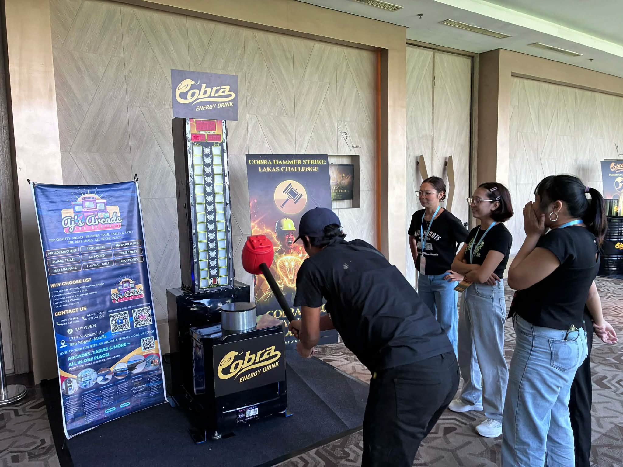 AJ's Arcade and Rentals Facebook ad: Still looking for the perfect attraction for your…