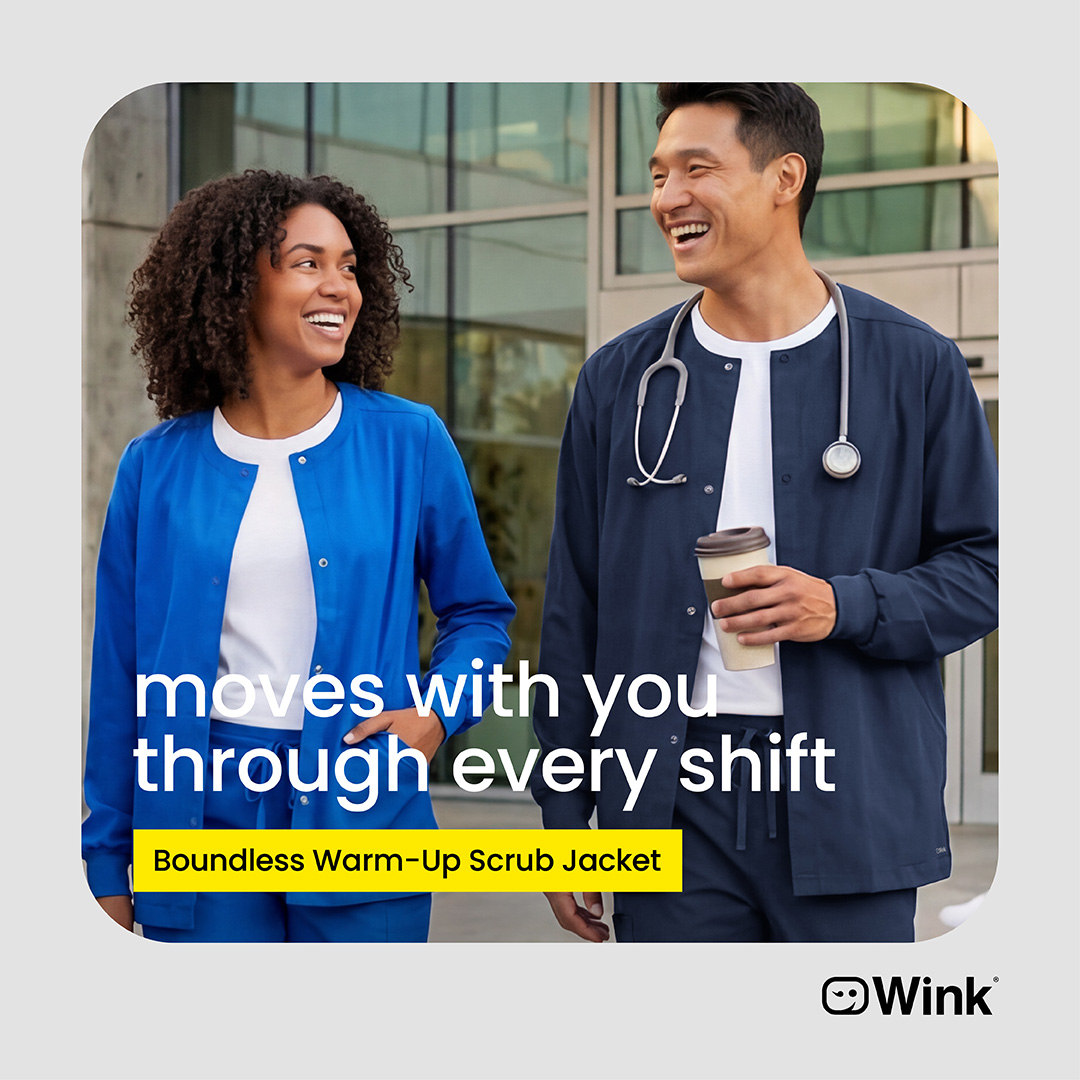 Wink Scrubs Facebook ad