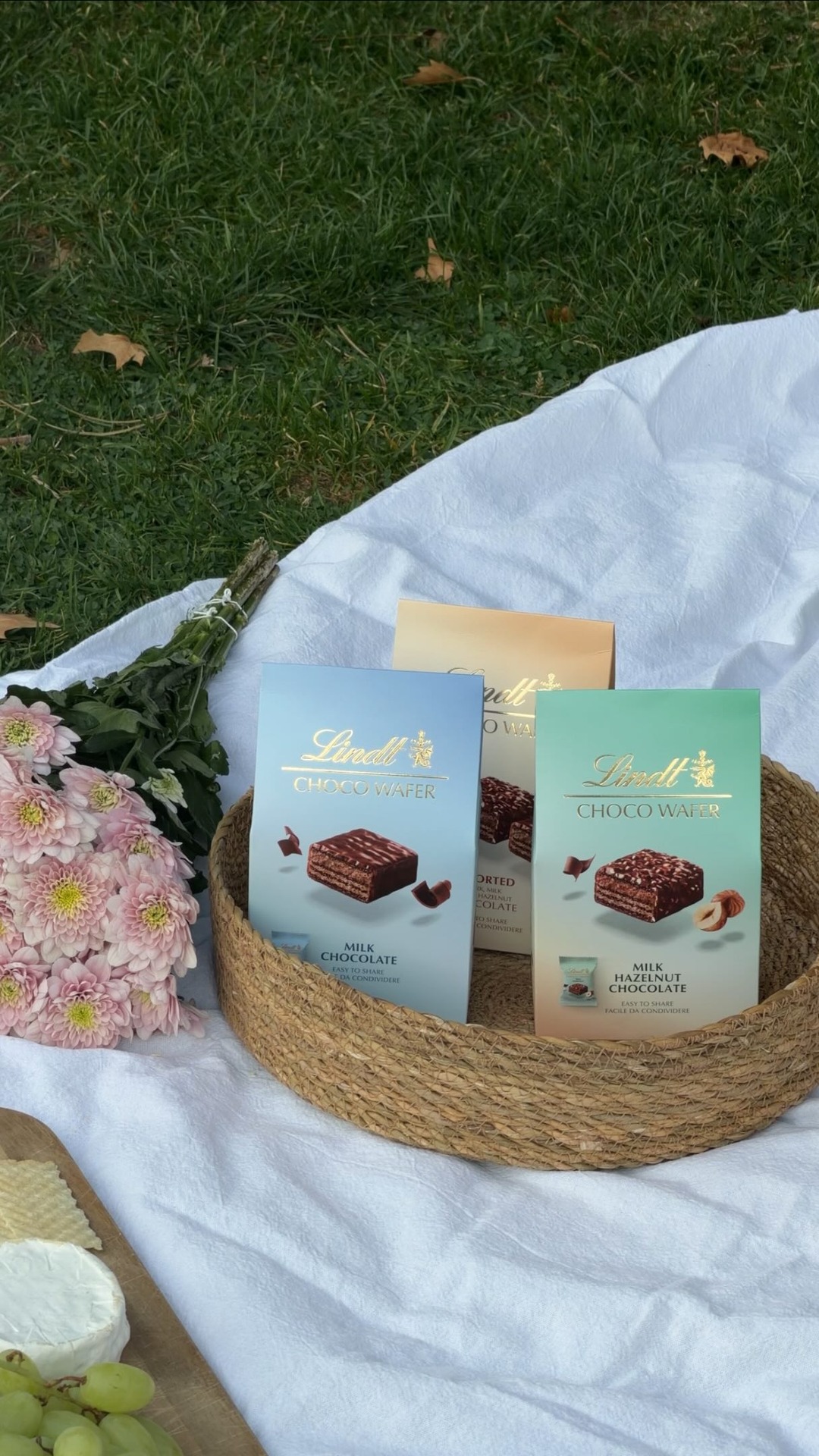 Lindt Facebook ad: A little picnic moment at one of our…