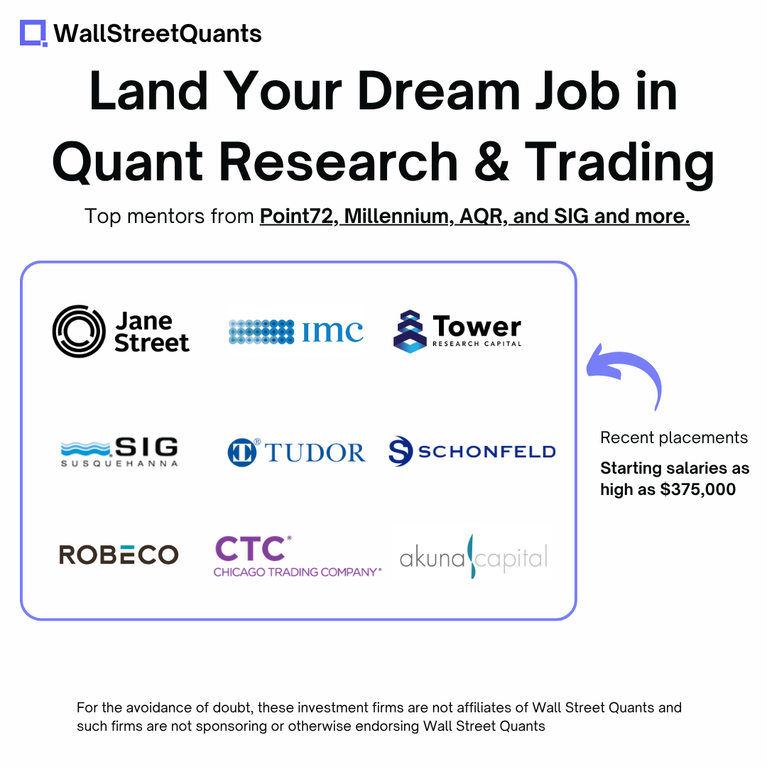 Wall Street Quants Facebook ad
