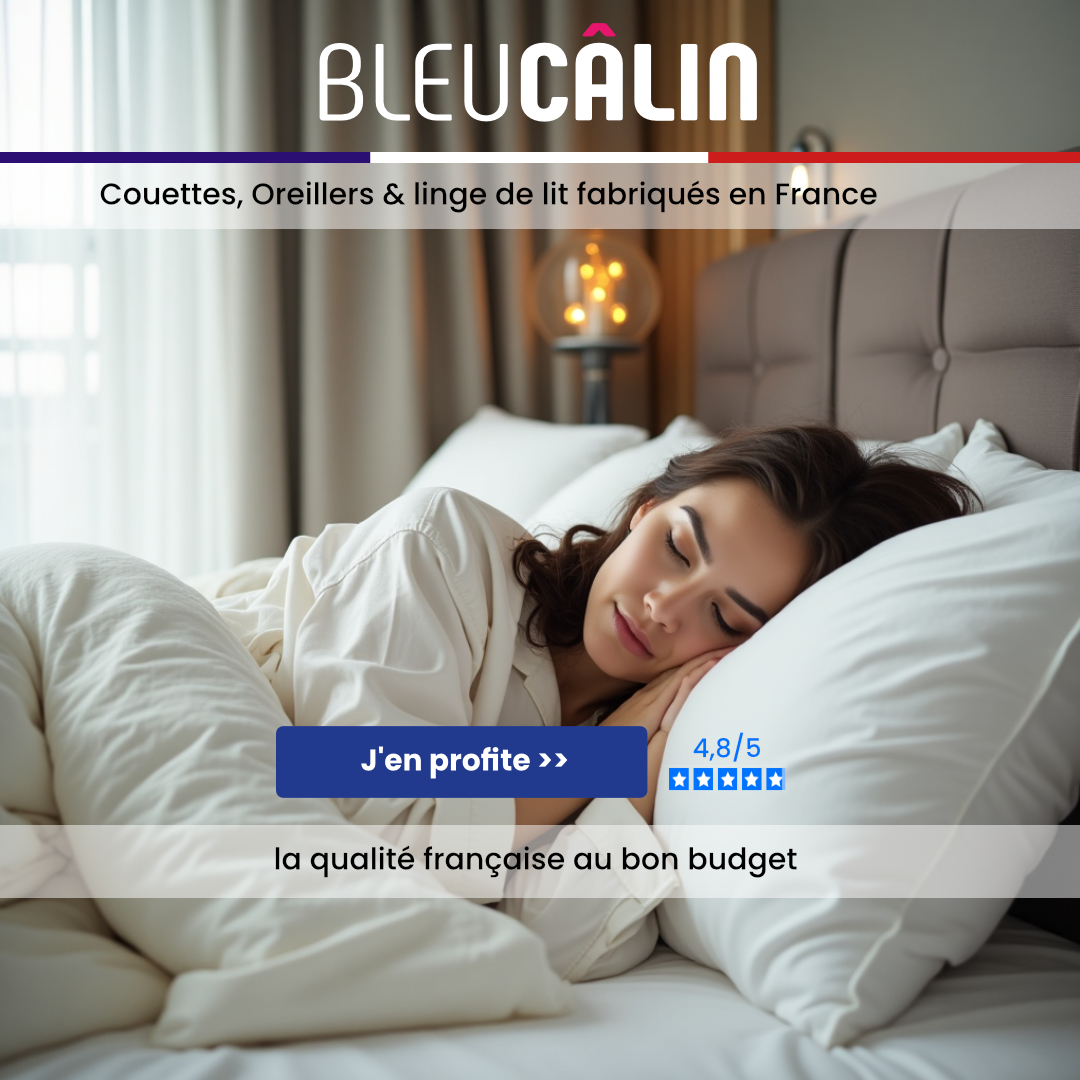 Bleu Câlin Facebook ad from Jul 23, 2025
