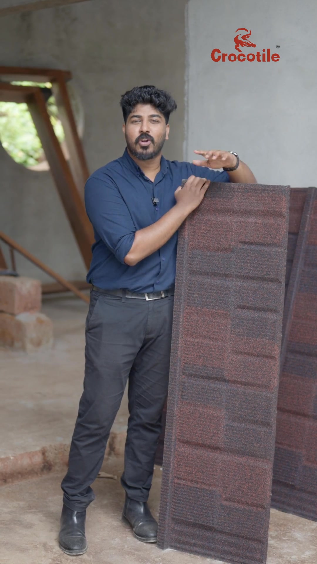 Crocotile India Facebook ad: 35-Year Warranty Roofing