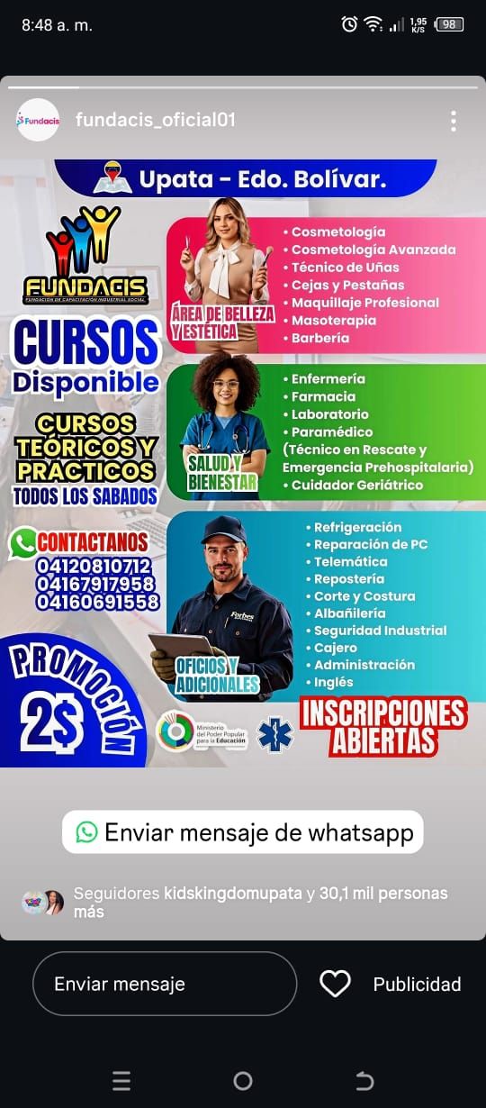 Funda Facebook ad: *Bienvenido *