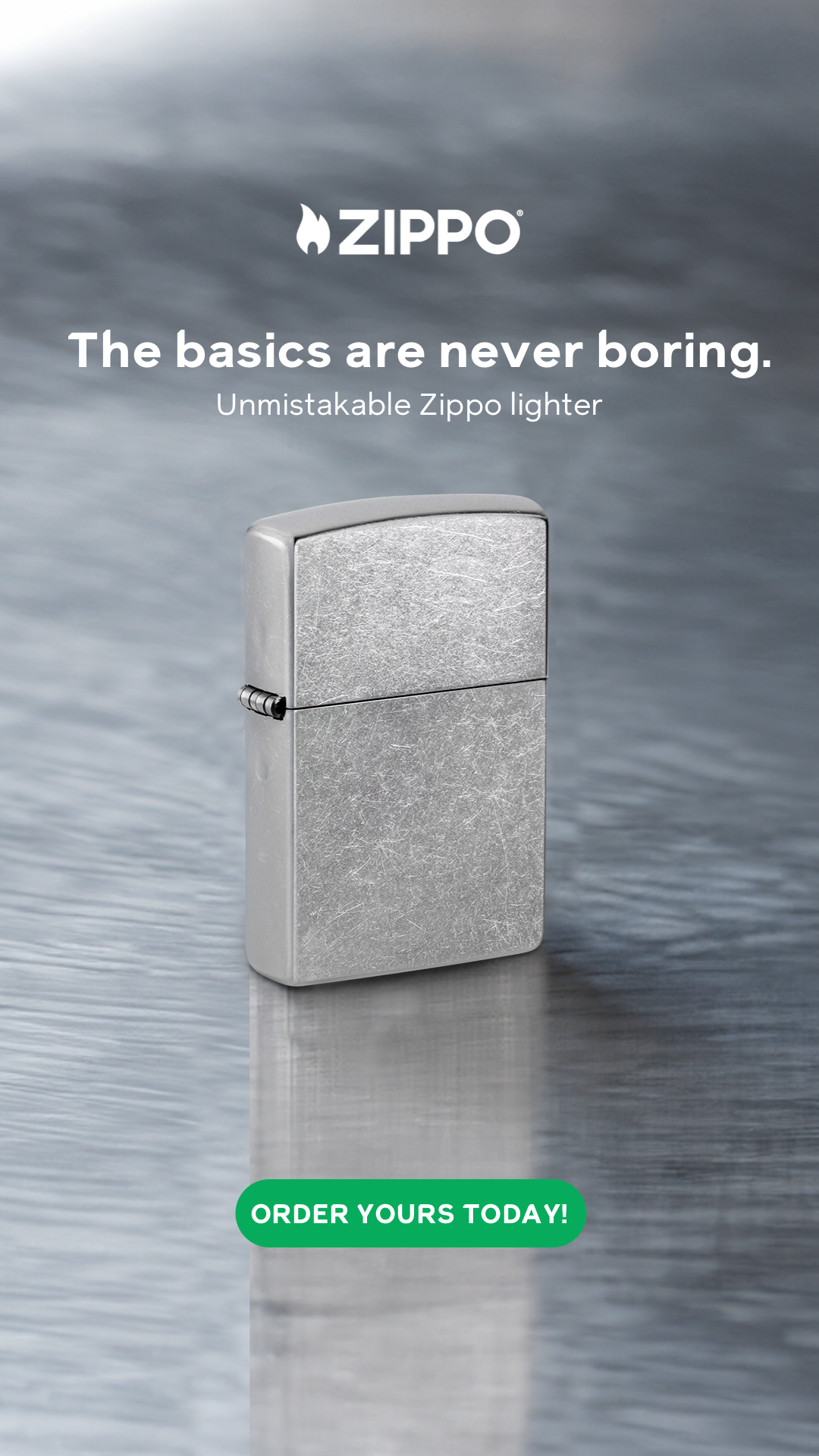 Zippo Europe Facebook ad
