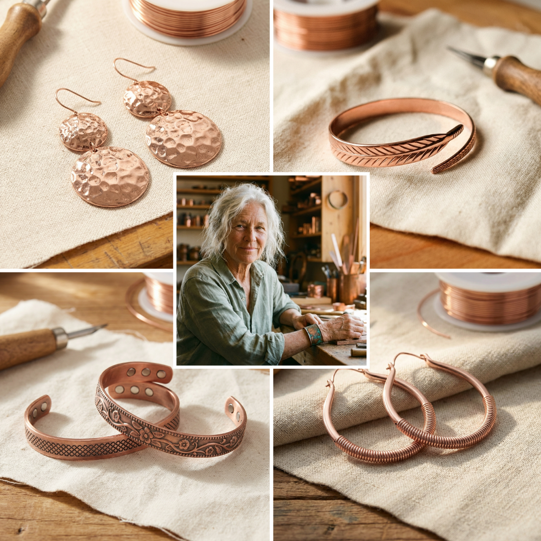 Vera’s Copper Jewelry Facebook ad
