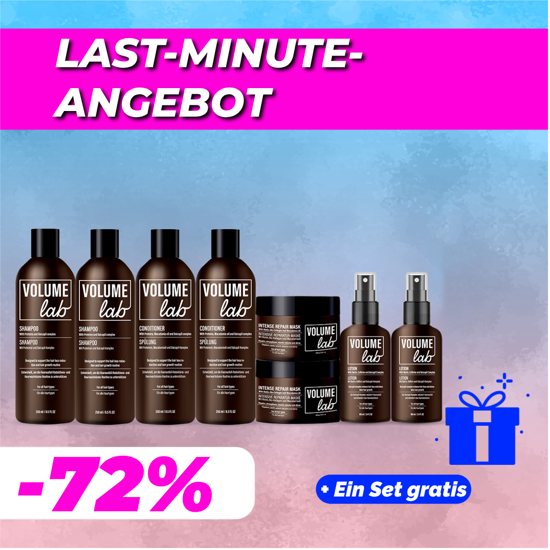 Harmonyvita.de Facebook ad: VOLUME LAB-äußerliche Vitaminbombe für die Haare!