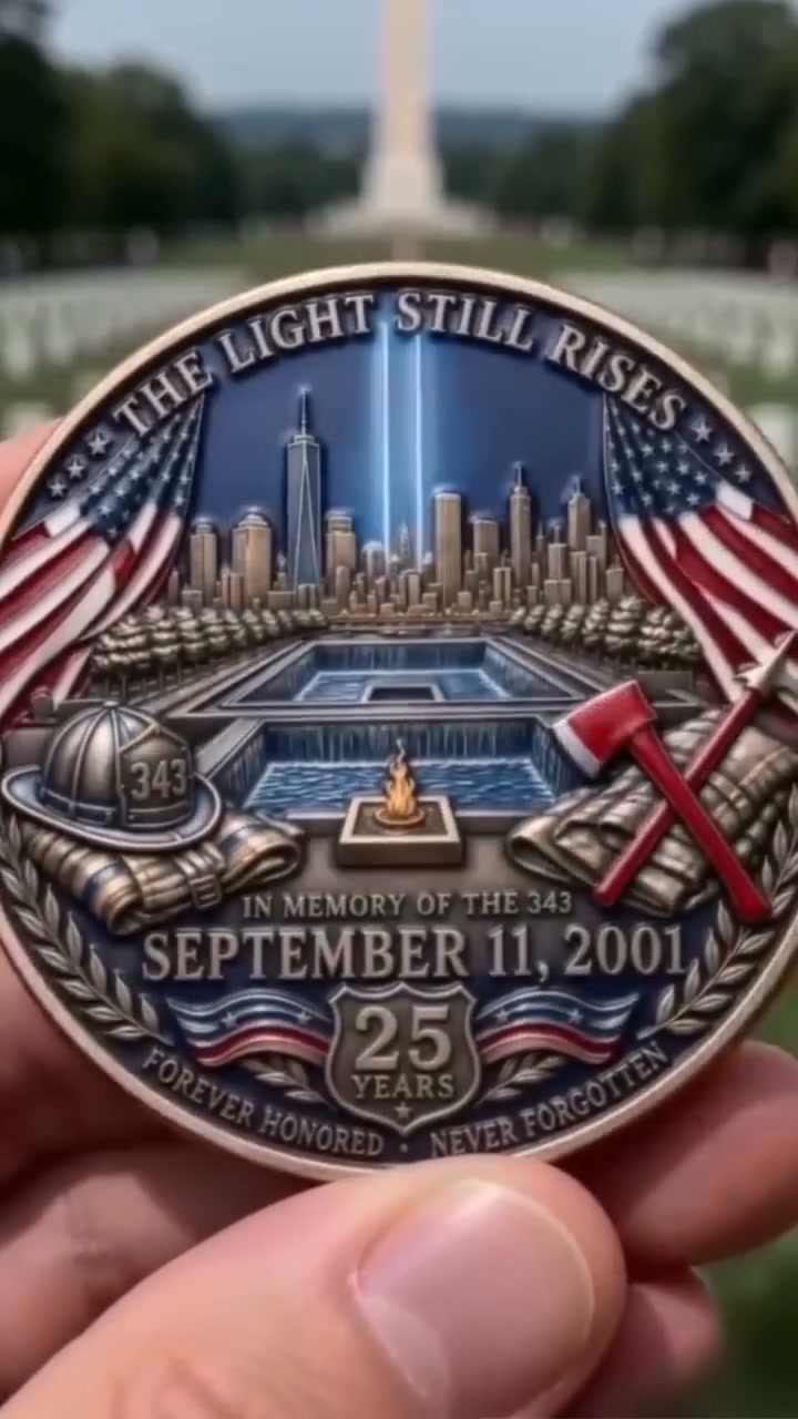 Varo Coins Facebook ad: 343 Never Forget 25th Anniversary Coin